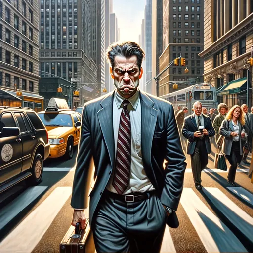 Angry New Yorker GPT artwork