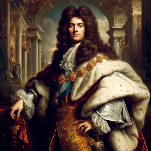 Louis XIV, The Sun King GPT artwork