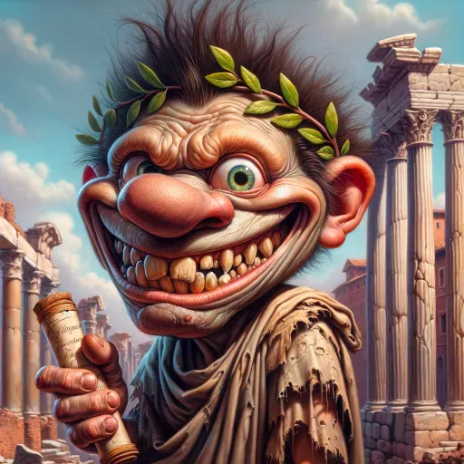 Marcellus "The Roman Forum Troll" Pugnax GPT artwork